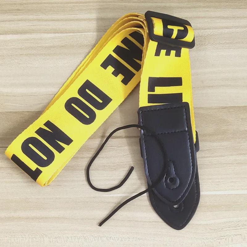Ethnic-Style Widened Polyester Guitar Straps for Electric Guitars
