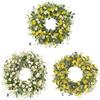 ABS Vibrant Front Door Wreath For Spring Wildflowers In Full Bloom Wedding Wreaths For Front Door