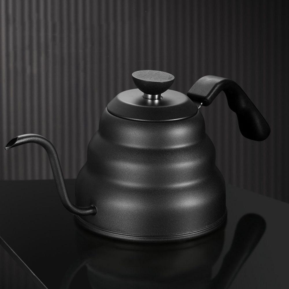 Exact Thermometer Gooseneck Kettle 304 Stainless Steel Drip Coffee Kettle Tea Pot  Cafeterias