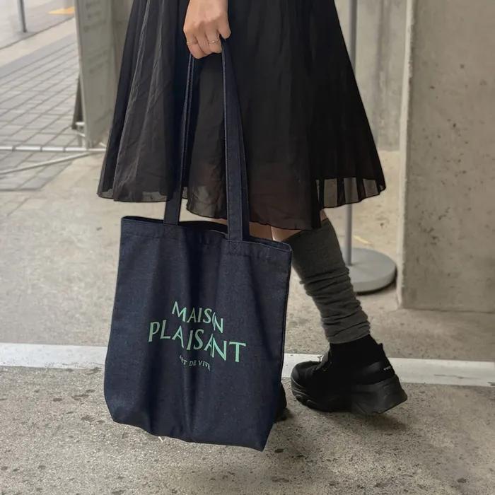 Maison Plejan Denim Eco Bag L