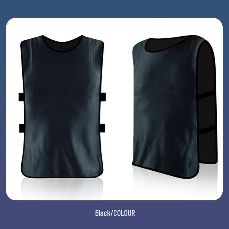 Customizable Team Football Vest: Numbered Training & School Exercise Uniform Child S