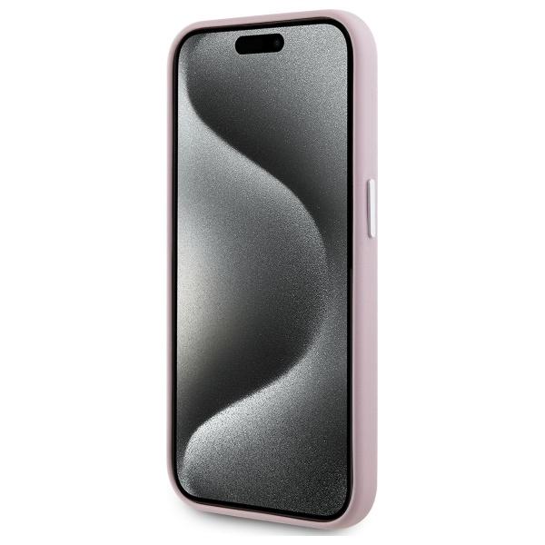 Karl Lagerfeld Klhmp15Xpgmsrpp Iphone 15 Pro Max 6.7 Różowy/Pink Hardcase Fw Metal Plate Magsafe