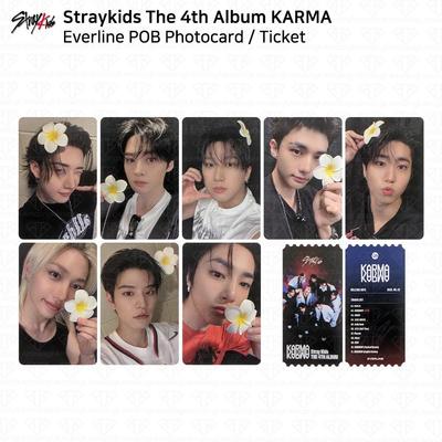 4. Album Karma Everline POB Fotokarta KPOP K-POP SKZ