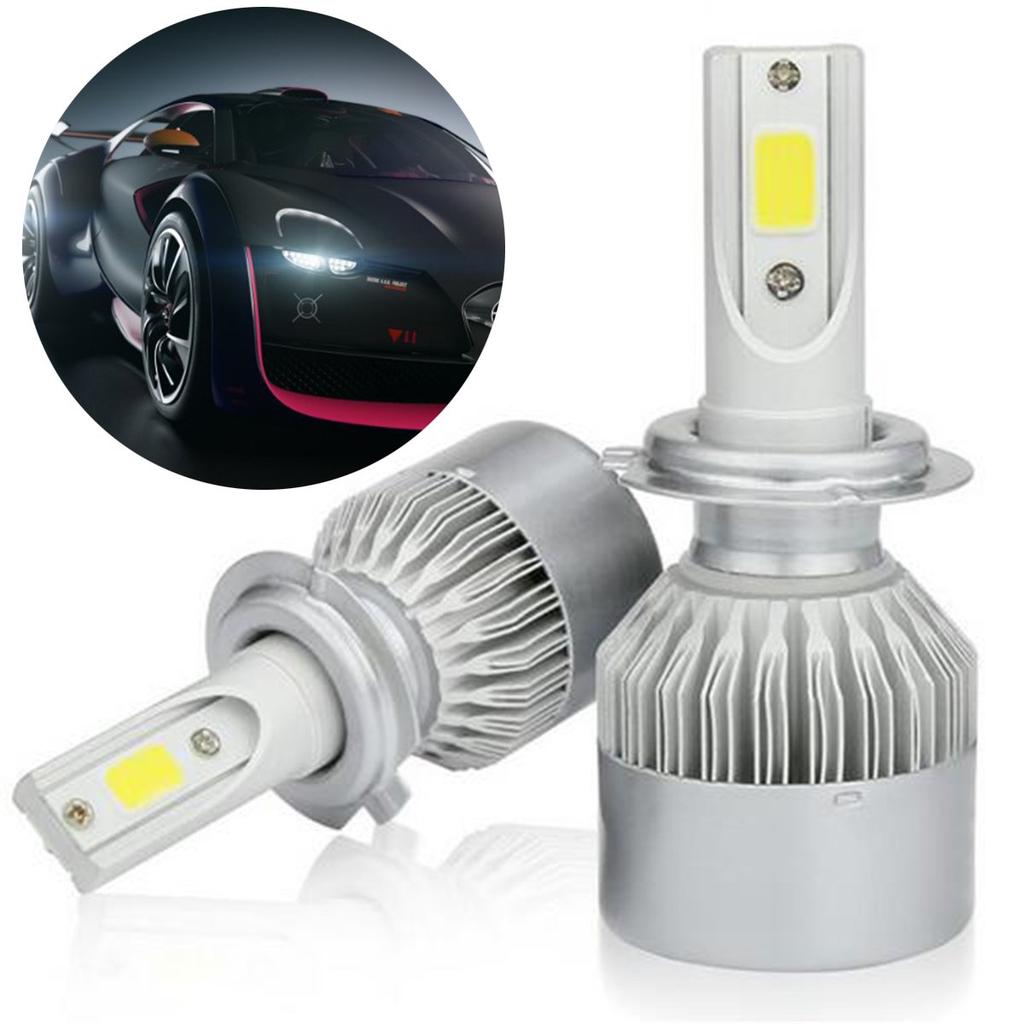 2X CREE H7 LED Headlight Conversion Bulb Kit 110W 26000LM High Power White 6000K