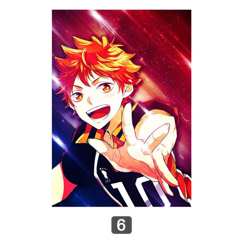 Japan Anime Haikyuu Volleyball Boy Cartoon Poster Wall Art Print Canvas Paintings To Decorate the Living Room Cuadros