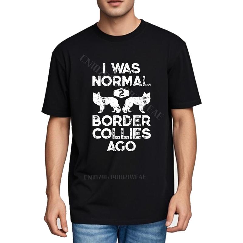 Top Tees Adult Plus Size Tshirt Border Collies Changed My Life Black Vintage Tshirt Cool Classic Tshirt Short Sleeve