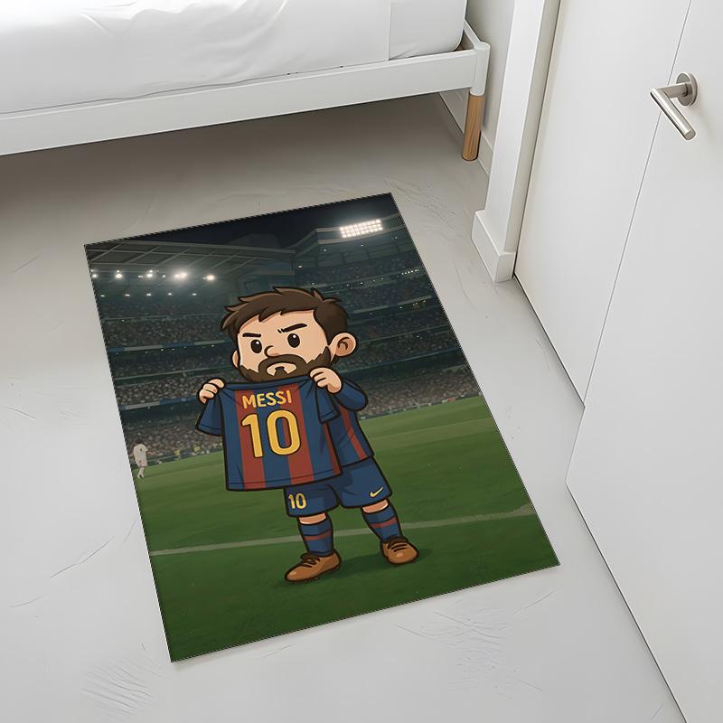 MESSI (1) Teppich Geeignet für Wohnzimmer Schlafzimmer Computerräume Essbereiche und Platzierung Unter Tischen und Stühlen Auch eine Ideale Wahl für Büros