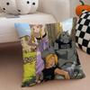 FFullmetal Alchemist Brotherhoo Cushion Cover Linen Pillow Case Soft Breathable Protective Couch Room Decoration