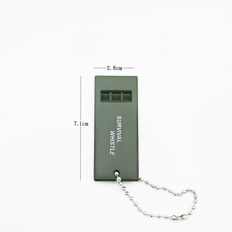 Three Frequency Outdoor Survival Whistle Life-savingwhistle Firstaidwhistle High-frequency Highfrequencyearthquake Reliefwhistle