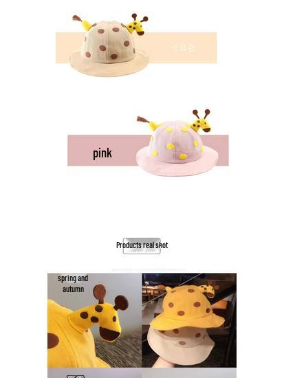 Unisex Baby Sun Protection Bucket Hat for Toddlers - Spring & Autumn