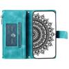 Für Xiaomi Redmi Note 13 5G Hülle Mandala Aufdruck Design Leder Brieftasche Handyhülle mit Trageband