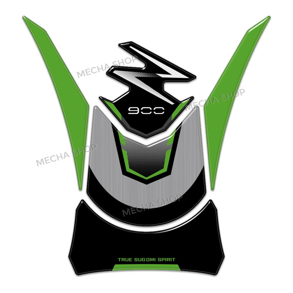 3D Motorcycle Fuel Tank Sticker Oil Gas Cap Cover Protector Decals Kit Accessories Waterproof For Z900 Z 900 SE 2025