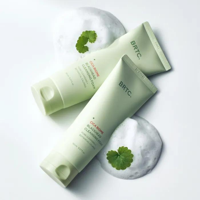 Mousse nettoyante pour points noirs BRTC Cica Biome 150 ml