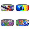 Rainbow Friends Pencil Case With Polyester Material For School Kids Gift Storage Organizer
