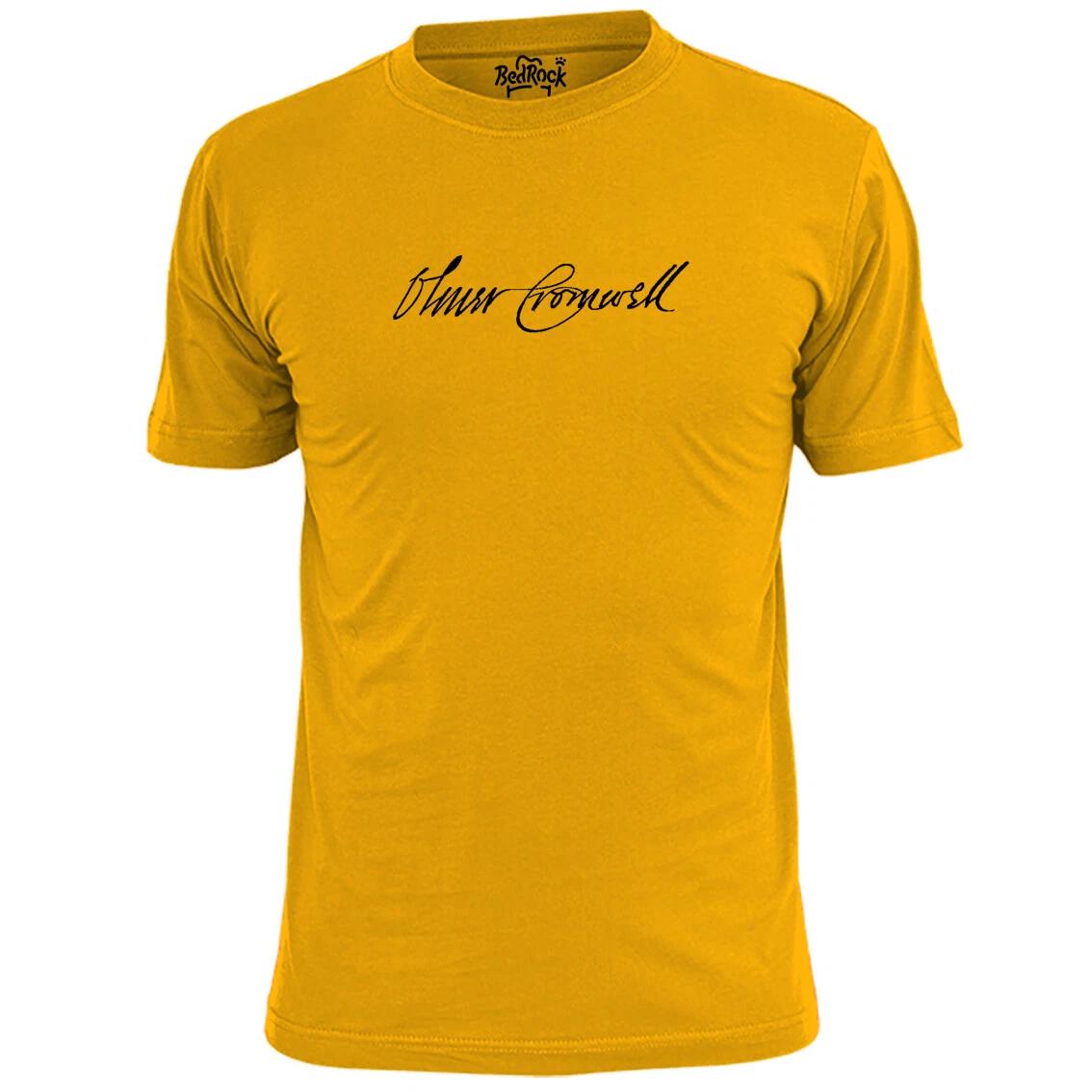 Mens Oliver Cromwell Signature T shirt Politics M