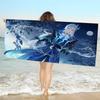 Genshin Impact Neuvillette Microfiber Printed Beach Towel Mountain Climbing Yoga Beach Swimming Running Absorbent Soft Towel