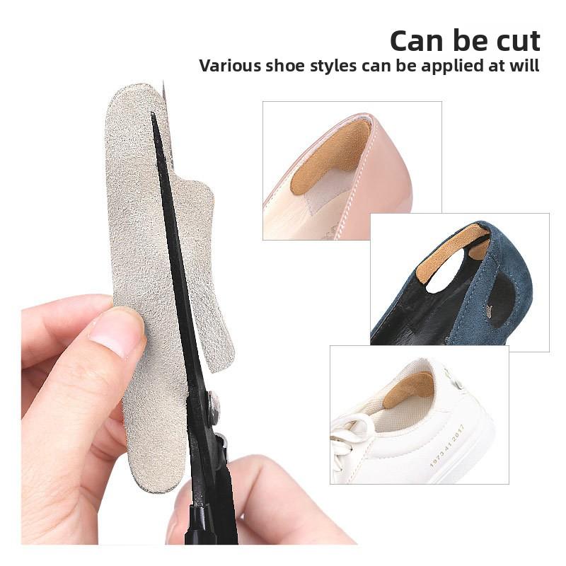 Delicate and Soft Heel Sticker Anti-wear Foot High Heels Grinding Foot Sticker Shoe Sticker Half Size Pad Female Anti-drop Heel Thickened One Size