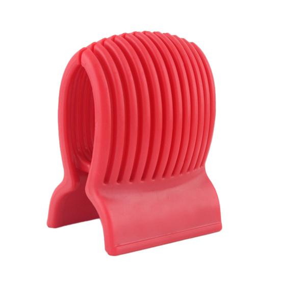

Slicer Holder Dishwasher Safe Fruit Holder with Slicer Tomato Firm Grip Vegetable Cutter with Multiple 1pc
