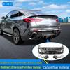 Mercedes GLE Coupe LD Style Carbon Fiber Rear Diffuser with Lights, Four-Outlet Exhaust Tips (2020-2025)