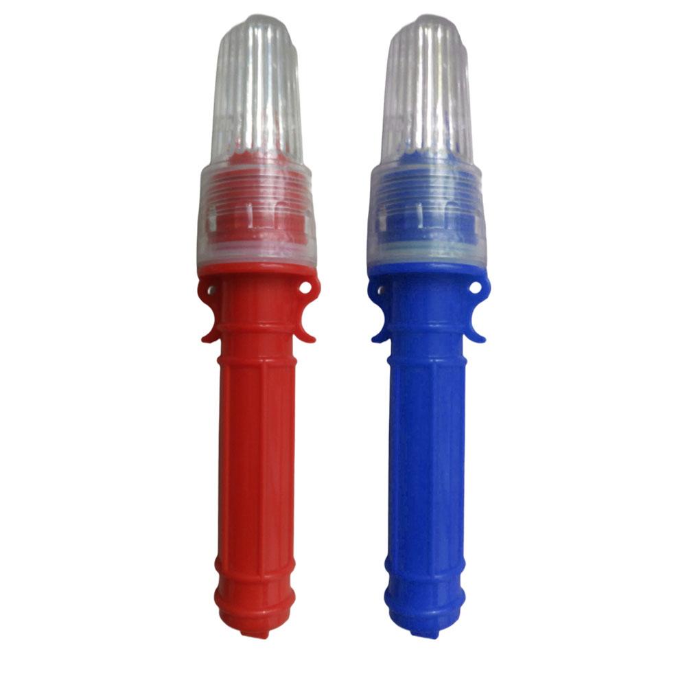 Multi-Color Solar Fishing Lights Marine Waterproof Blinker COD Flashing Lamp W6A6
