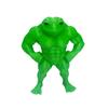 1/2/3/4/5Pcs 3D Printed Muscle Frog Statue PLA Green Frog Figurine Home Office Desktop Decoration Ornament Fitness Enthusiasts Gift
