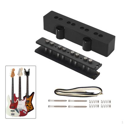 Electric Guitar Pickup Bass Jazz Parts Musical Instruments Easy To Install DIY 4 String