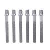 6PCS Standard 6 * 60mm Bass Drum Key Tension Rod Set Replacement Accessory