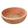 Hand-Woven Autumn Vine Snack Basket for Living Room or Table