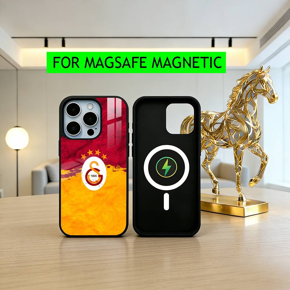 Pattern G-Galatasaray SK-es Phone Case For iPhone17,16,15,14,13,12,11 Plus,Pro Magnetic with Magsafe Wireless Charging