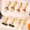 Luxurious Halloween Stainless Steel Pumpkin, Skull & Mummy Earrings