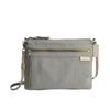 Tages Schultertasche Kilkko 19141 Warmgrau [Doppel & Nacht] Tasche, Sacoche, Kollektion, 2L, Durchsichtiges Fach,