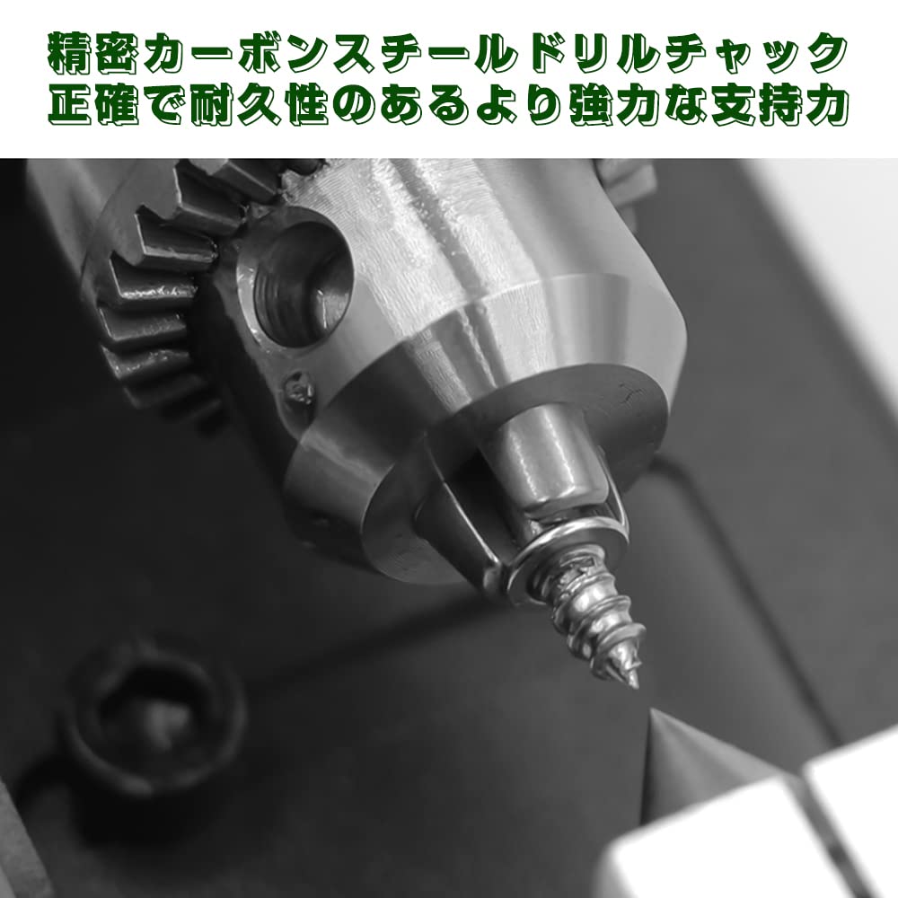 Weytoll Mini Handmade Bead Woodworking Bead Woodworking Craft DIY Rotary Tool Universal Set Lathe, Polisher, Tool, Polisher,