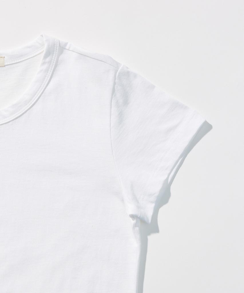 SHINE ON YOU Cotton Basic T-Shirt_ White