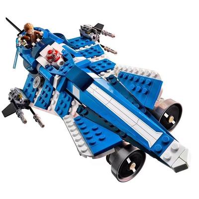 391PCS 75087 Anakin Starfighter Bricks Assemble Compatible Action Figure Model Building Block Children Toy Birthday Gifts