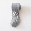 Children Cotton Tights Girls Cute Bowknot Pantyhose Kids Stocking Baby Girls Pantyhose Infant Knitted Tights