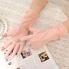 Anti-UV Sun Protection Riding Gloves Thin Summer Driving Mittens Women Sunscreen Gloves  Woman