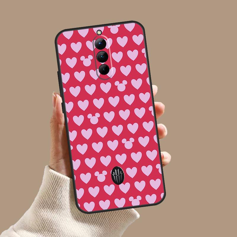 Heart Cartoon Girls Case For ZTE Nubia Red Magic 10S 9S 8S 8 9 10 11 Pro Plus 6 7 6S 7S Pro 5G 6R 10 Air Cover
