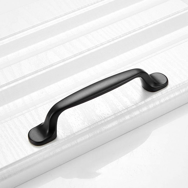 Black Handle American Style Modern Pull Antique Handles and Knobs Drawer Furniture Kitchen Cabinet