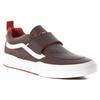 Vans Kyle Walker Pro Leather Slip Resistant Durable Low Top Skate Shoes Men Sneakers Brown Red VN0A4UW3REB