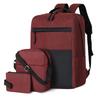 Li Shen 3-Piece Laptop Travel Backpack Set