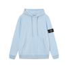 Stone Island Compass Patch Basic Hoodless Sweatshirt Loose Fit Men Women Casual Daily Wear