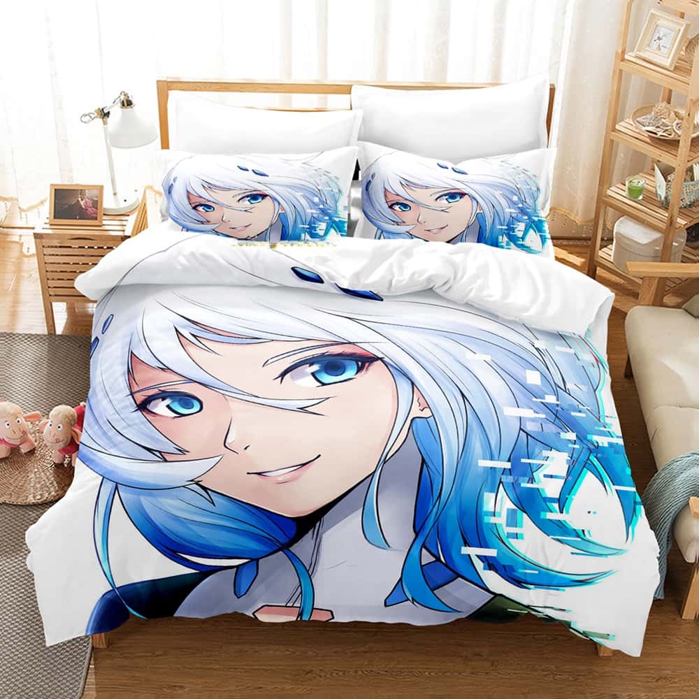 

Beatless Bedding Set Single Twin Full Queen King Size Bed Set Adult Kid Bedroom Duvet cover Sets 3D Printing Anime Bed Sheet Set EU Twin 135x200cm