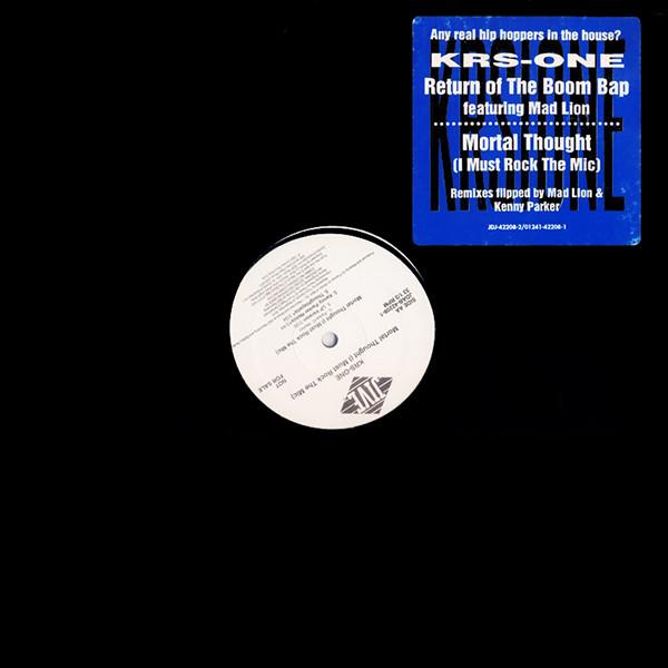 12inch Record KRS-ONE - Return Of The Boom Bap JDAB422081 Jive 1994 US Rap & Hip-Hop/R&B Used