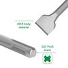 4Pcs Groove Gouge Electric Hammer Gouge Rotary Hammer Gouge Set  Structure Drilling