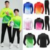 Long Sleeve Soccer Training Set Kids Adults Breathable Sportswear Running Football Basketball Volleyball