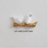 Minimalist Nordic 3D Resin Bird Wall Decoration – Home Ornament