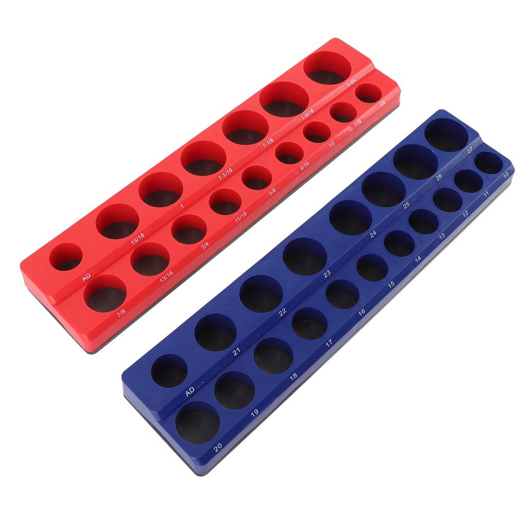 Organizator Magnetic pentru Socluri cu Pătrat de 12 Inch Magnet Puternic Metric SAE Tăvi Suport pentru Socluri 2 buc