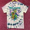 Camiseta Tie Dye das Tartarugas Ninja Mutantes Adolescentes TMNT