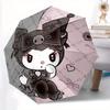 1pc Colorful Coulomb Sanrio Automatic Opening and Closing Umbrella - Small Umbrella Suitable for Various Occasions, Portable 3-Fold Small Umbrella for