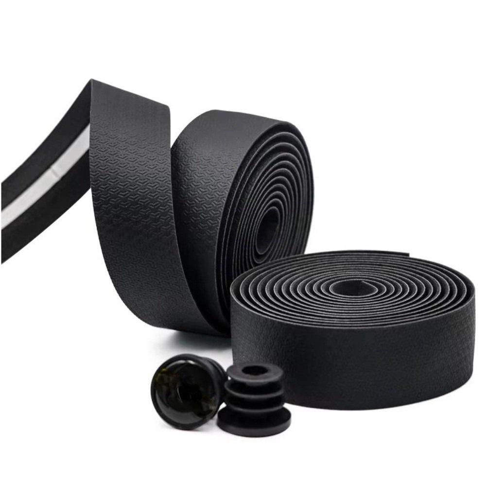 With End Plugs Bike Bar Tape Shockproof Road Bike Handlebar Tape Wrap Belts Handlebar Tape Fixie